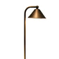 Focus Industries PL19L12BRS 12V 3W Omni LED 5.5" Spun Brass Bell Path Light, Brass Finish