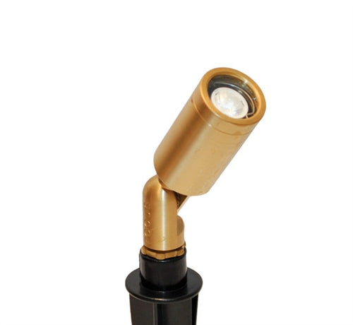Focus Industries RXD-09-BAR 12V 20W MR11 Halogen Bullet Directional Light, Brass Acid Rust Finish