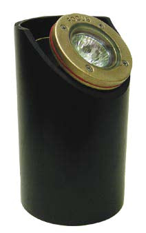 Focus Industries SL-03-AC-STU 12V Well Light with Angle cut Housing, Stucco Finish