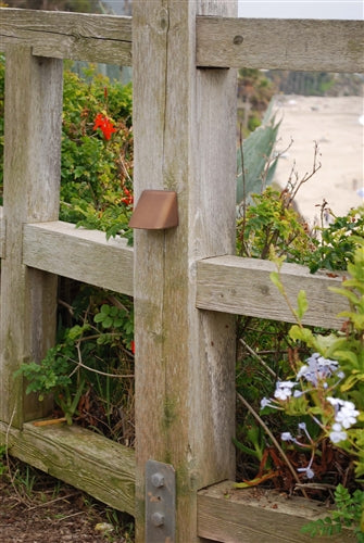 Focus Industries SL-18-LED3BAR 3W OMNI LED, Cast Brass Surface Step Deck Light, Brass Acid Rust Finish