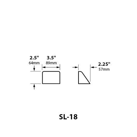 Focus Industries SL-18-LED3RST 3W OMNI LED, Cast Aluminum Surface Step Deck Light, Rust Finish