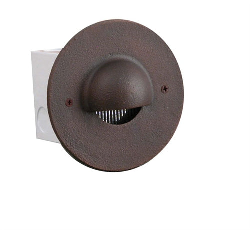 Focus Industries SL-24-MR16-STU 12V 20W MR16 Halogen Eyebrow Step Light, Stucco Finish