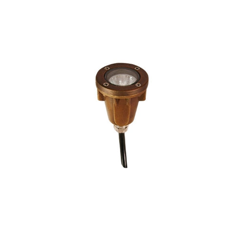Focus Industries SL-40-ULT 12V 20W Ultraline MR11 Halogen, Underwater Light, Unfinished Brass