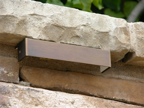 Focus Industries SL-42-LED3BRS 3W OMNI LED, Stamped Brass Ledge Light, Brass Finish