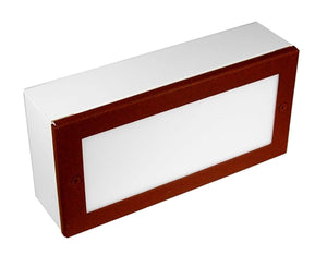 Focus Industries SL-44-HTX 12V 10W G4 Xenon, 4" x 8" Paver Light, Hunter Texture Finish