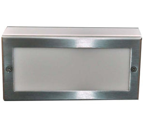 Focus Industries SL-44-LEDS-WIR 12V 2W LED Strip, 4" x 8" Paver Light, Weathered Iron Finish