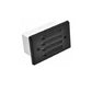 Focus Industries SL02L12BRT 3W Omni LED Stamp Aluminum 4 Louver Step Light, Bronze Texture Finish