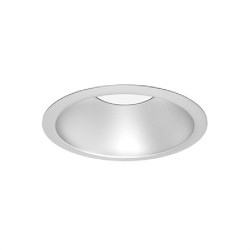 Gotham IVO6S D 25LM 35K 80CRI MD MIN10 MVOLT ZT ICAT P AR LD F 6" IC Shallow Recessed LED Downlight, 2500 Lumens, 3500K, 80 CRI, Med Batwing Dist, 10% Dim Lvl, 120-277V, 0-10V, Open Reflector Clear Anodized Trim, Matte Diffuse Trim, Self Flanged