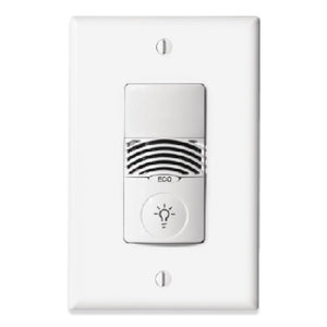 Greengate ONW-D-1001-MV-N-W NeoSwitch Dual Tech/Single Level Wall Switch Sensor (Neutral Required), 800W 120V Incandesccent, 1200W 120V Fluorescent, 2700W 277V Fluorescent, White