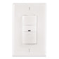 Greengate OSW-P-1001-MV-G Single Level Wall Switch Sensor (Ground Required), 180 Degree and 1000 Sq Ft Coverage, 120-277V, Gray