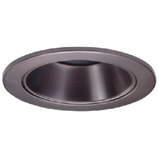 Halo Recessed 1421TBZ 4" Low Voltage Reflector Trim, Tuscan Bronze Reflector with Tuscan Bronze Trim Ring