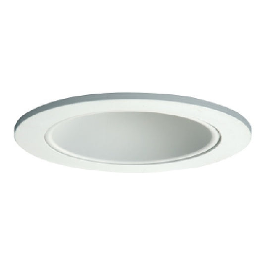 Halo Recessed 1421W 4" Low Voltage Reflector Trim, White Reflector, White Trim