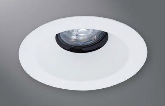 Halo Recessed Lighting 1430GB 4" Conical Reflector, Open Trim, 35° Tilt, German Bronze