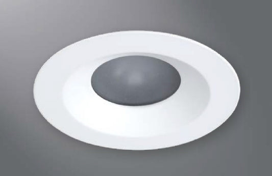 Halo Recessed Lighting 1433H 4" Conical Reflector, Diffuse Lens, 35° Tilt, Haze