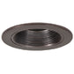 Halo Recessed 1453TBZ 4" Low Voltage Metal Downlight Baffle Trim, Tuscan Bronze Baffle with Tuscan Bronze Trim Ring