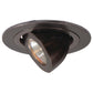Halo Recessed 1496TBZ 4" Low Voltage Retractable Elbow, 60 Degree Tilt Trim, Tuscan Bronze