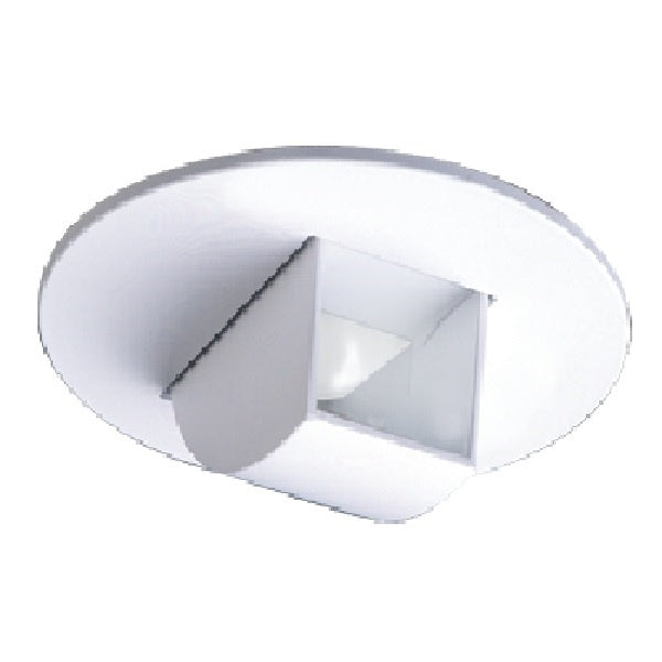 Halo Recessed 1497P 4" Low Voltage Adjustable Mirror Trim, White Trim with White Scoop