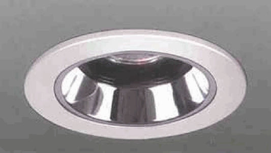 Halo Recessed 1951SL 4" Low Voltage Adjustable Lensed Shower Trim, Silver Trim, Clear Specular Splay Reflector