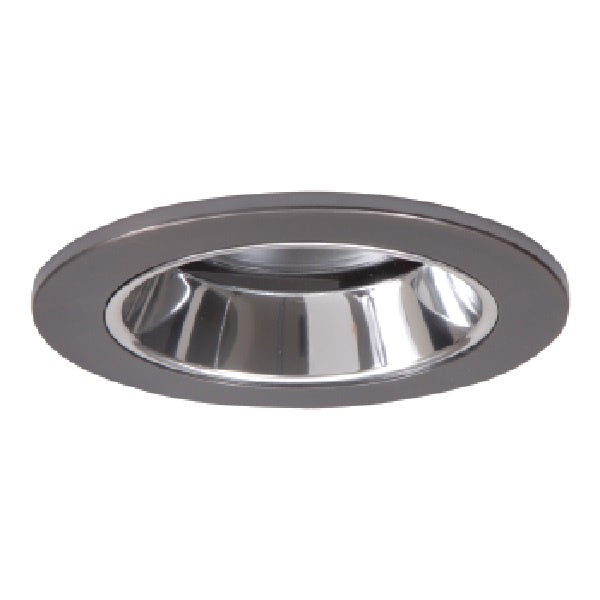 Halo Recessed 1951TBZS 4" Low Voltage Adjustable Lensed Shower Trim, Tuscan Bronze Trim, Clear Specular Splay Reflector