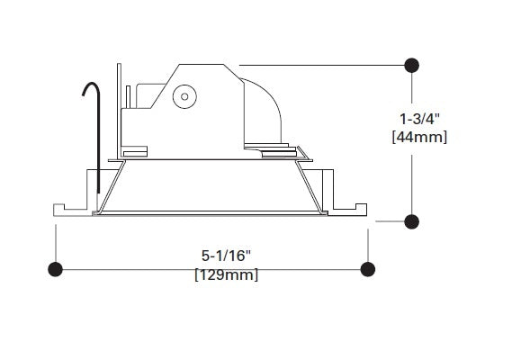 Halo Recessed 1951TBZS 4" Low Voltage Adjustable Lensed Shower Trim, Tuscan Bronze Trim, Clear Specular Splay Reflector