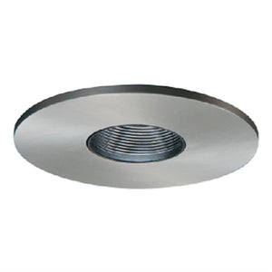 Halo Recessed 3001SNBB 3" Adjustable Pinhole with BaffleSatin Nickel with Black Baffle