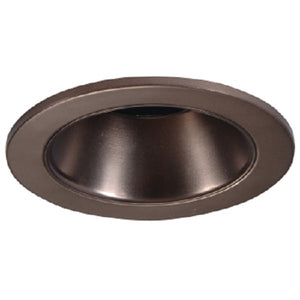 Halo Recessed 3004TBZ 3" Adjustable Trim Reflector, 35 Degree Tilt, 360 Degree Orientation, Tuscan Bronze with Tuscan Bronze Reflector