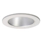 Halo Recessed 3004WHH 3" Adjustable Trim Reflector, 35 Degree Tilt, 360 Degree Orientation, White with Haze Reflector
