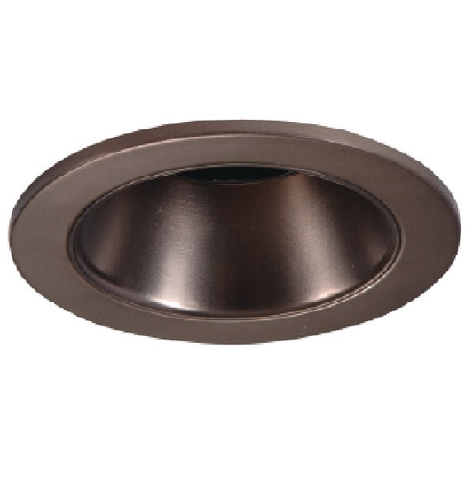 Halo Recessed 3007TBZ 3" Regressed Lens Shower Trim, Tuscan Bronze with Tuscan Bronze Reflector