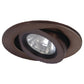 Halo Recessed 3009TBZBB 3" Adjustable Flush Gimbal Trim with 35 Degree Tilt, Tuscan Bronze with Black Baffle
