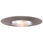 Halo Recessed 300SN 6" Open Trim with Socket Support for BR30 and PAR30 Lamps, Satin Nickel Trim