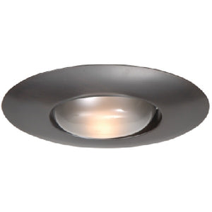 Halo Recessed 300TBZ 6" Open Trim with Socket Support for BR30 and PAR30 Lamps, Tuscan Bronze Trim