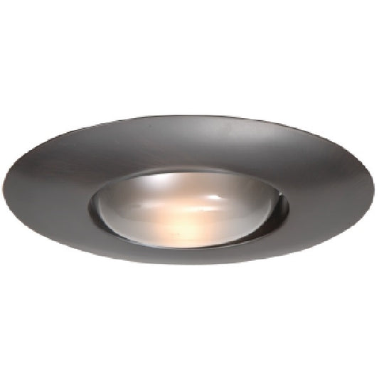 Halo Recessed 300TBZ 6" Open Trim with Socket Support for BR30 and PAR30 Lamps, Tuscan Bronze Trim