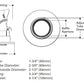 Halo Recessed 3010WH 3" Super-Adjustable Trim, 0-75 Degree Adjustment, 