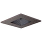 Halo Recessed 3011TBZBB 3" Square Baffle Downlight Trim, Tuscan Bronze with Black Baffle
