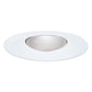 Halo Recessed 327P 6" Open Splay and Wall Wash Trim for BR30 and PAR30 Lamps, White Splay Trim, Socket Bracket