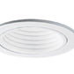 Halo Recessed 4001WB-ELL 4" Plastic Step BaffleWhite Baffle, White Trim