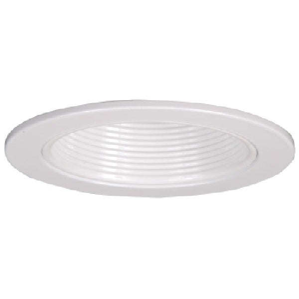 Halo Recessed 4013WB 4" Line Voltage Full Cone Metal Baffle, White Baffle White Trim