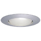 Halo Recessed 401AL 6" Open Trim for  BR40 and R40 Lamps, Satin Aluminum Open Trim