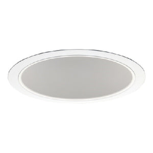 Halo Recessed 4051P 6" Self-Flanged White Reflector, White Trim