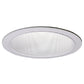 Halo Recessed 410W 6" Coilex Baffle for PAR38 and R40 Lamps, White Trim Ring, White Baffle