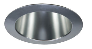 Halo Recessed Commercial 41MDCWF 4" Conical Reflector, Medium 60 Degree Beam Angle, 1.00 SC, Specular ClearWhite Flange