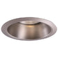 Halo Recessed 426SN 6" Metal Baffle, Satin Nickel Trim, Satin Nickel Reflector Cone