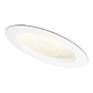 Halo Recessed 498W 6" Slope Ceiling Baffle for H47 Halo Housings, White Baffle, White Trim