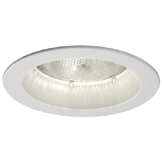 Halo Recessed 5000P 5" Line Voltage Splay Trim for R and PAR Lamps in H5 Housings, White with White Splay