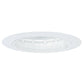 Halo Recessed 5010W 5" Line Voltage Step Metal Baffle Trim for H5 Housings, White Trim, White Baffle