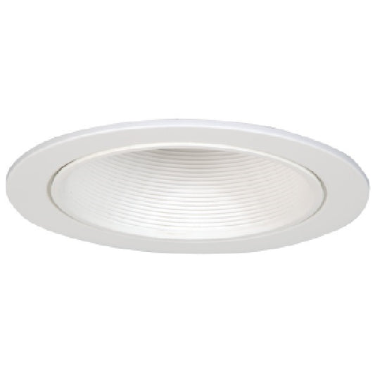 Halo Recessed 5016W 5" Line Voltage Coilex Baffle with Reflector Trim for H5, ET/EI500, H570, H571 and H572 Housings, White Trim, White Baffle