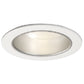 Halo Recessed 5020H 5" Line Voltage Reflector Cone Trim for  BR30 and PAR Lamps in H5 Housings, White with Haze Reflector