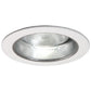 Halo Recessed 5020SC 5" Line Voltage Reflector Cone Trim for  BR30 and PAR Lamps in H5 Housings, White with Clear Reflector