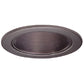 Halo Recessed 5020TBZ 5" Line Voltage Reflector Cone Trim for  BR30 and PAR Lamps in H5 Housings, Tuscan Bronze