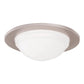 Halo Recessed 5054SNS 5" Dome Lens Showerlight Trim, Wet Location Listed, Satin Nickel Trim Ting with Dome Lens